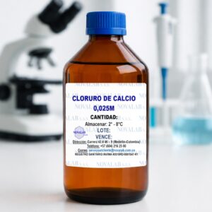 Cloruro de Calcio 0,025 M (MOLAR)