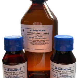 Clear - Nova (Estuche Para Control Del Lavado De Material De Vidrio)