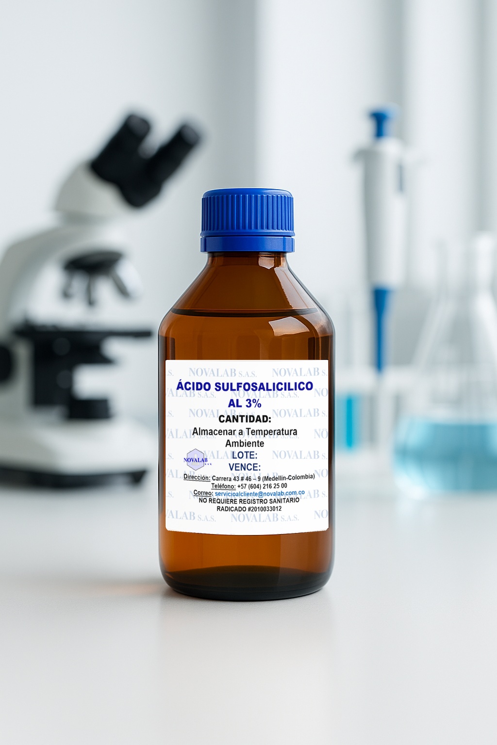 Ácido Sulfosalicílico al 3% (P/V)