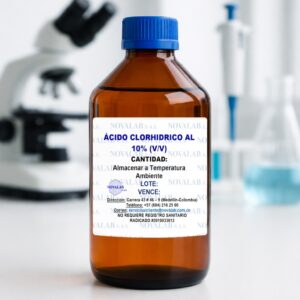 Ácido Clorhídrico 1% - 10% (V/V)