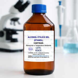Alcohol Etílico (Etanol) del 70% al 96% (V/V)