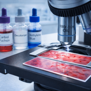 Coloración Ziehl Neelsen (BK)