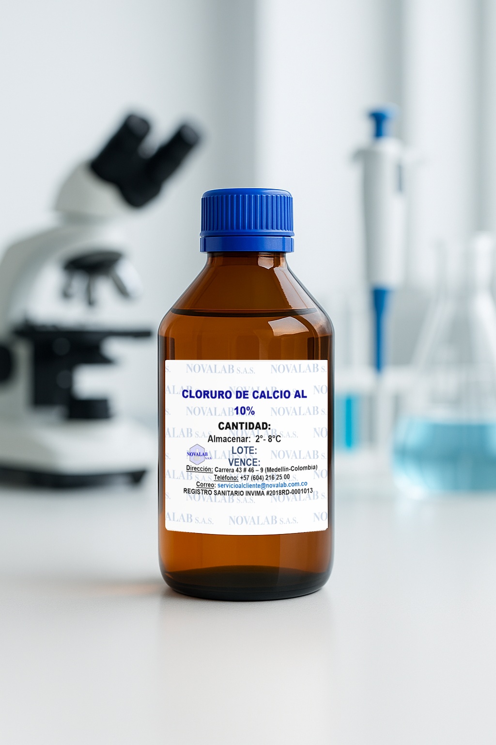 Cloruro De Calcio Al 10% (P/V)