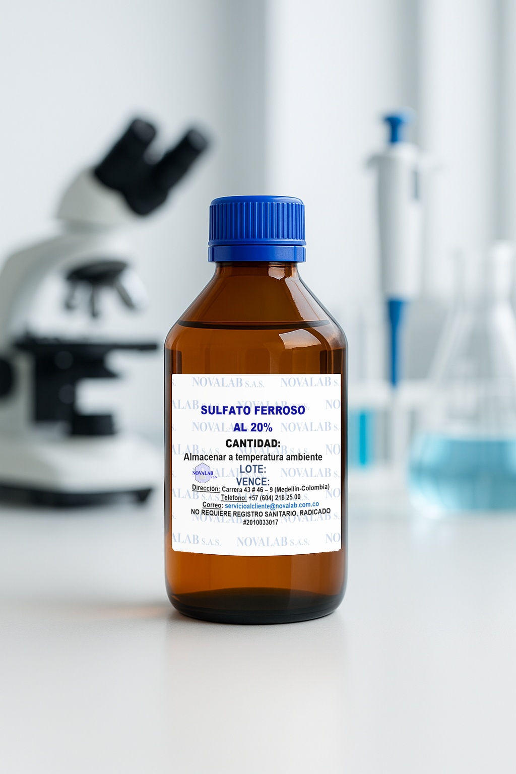 Sulfato Ferroso Al 20% (P/V)