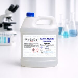 Alcohol Impotable (Para Uso En Mecheros)