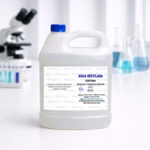 Agua Destilada (Resistencia: > 400.000 ohm-cm) 